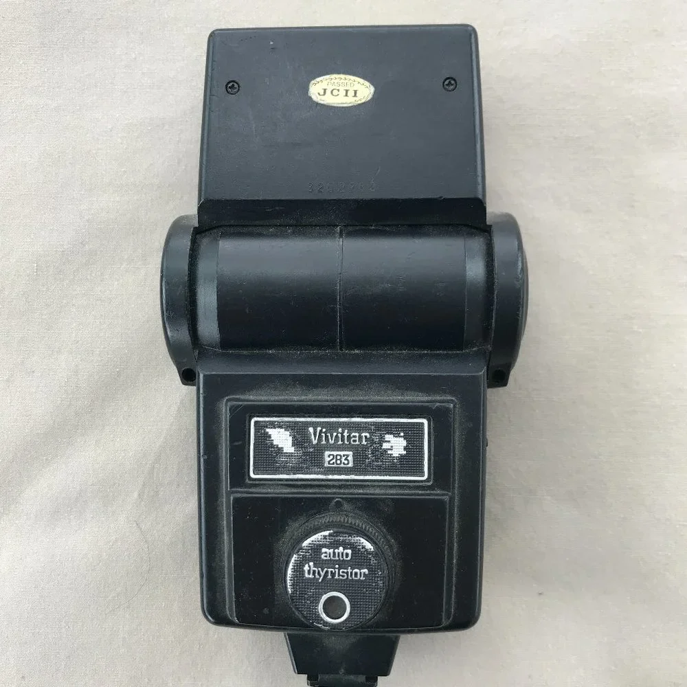 Vivitar 283 Auto Thyristor Shoe Mount Flash